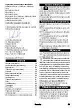 Preview for 59 page of Kärcher IVS 100/40 Original Operating Instructions