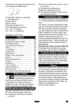 Preview for 65 page of Kärcher IVS 100/40 Original Operating Instructions