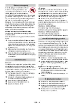 Preview for 6 page of Kärcher K 2.08 Instructions Manual