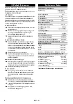 Preview for 8 page of Kärcher K 2.08 Instructions Manual