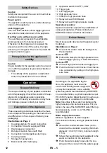 Preview for 12 page of Kärcher K 2.08 Instructions Manual