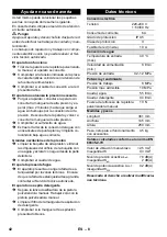 Предварительный просмотр 42 страницы Kärcher K 2.08 Instructions Manual