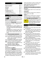 Preview for 10 page of Kärcher K 2.100 Manual