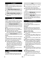Preview for 14 page of Kärcher K 2.100 Manual
