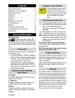 Preview for 2 page of Kärcher K 2.100 Operating Instructions Manual