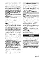 Preview for 7 page of Kärcher K 2.100 Operating Instructions Manual
