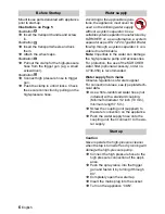 Предварительный просмотр 6 страницы Kärcher K 2.110 M Operating Instructions Manual