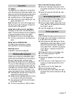Предварительный просмотр 7 страницы Kärcher K 2.110 M Operating Instructions Manual