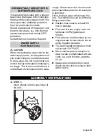Предварительный просмотр 5 страницы Kärcher K 2.110 M Operator'S Manual