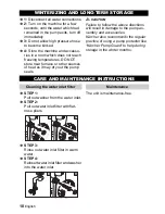 Предварительный просмотр 10 страницы Kärcher K 2.110 M Operator'S Manual
