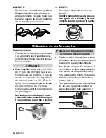 Предварительный просмотр 22 страницы Kärcher K 2.110 M Operator'S Manual