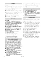 Предварительный просмотр 6 страницы Kärcher K 2.110 M Original Operating Instructions