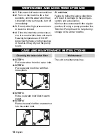 Preview for 10 page of Kärcher K 2.19 Operator'S Manual