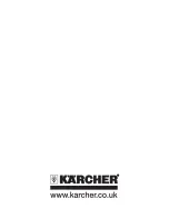 Preview for 12 page of Kärcher K 2.21 Operating Instructions Manual