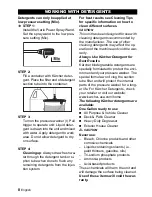 Preview for 8 page of Kärcher K 2.21 Operator'S Manual