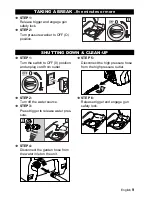 Preview for 9 page of Kärcher K 2.21 Operator'S Manual