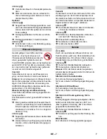 Preview for 7 page of Kärcher K 2.300 Manual