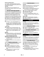 Preview for 8 page of Kärcher K 2.300 Manual
