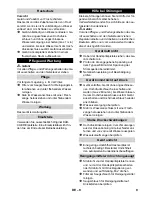 Preview for 9 page of Kärcher K 2.300 Manual
