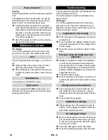Preview for 16 page of Kärcher K 2.300 Manual