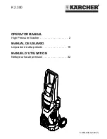 Kärcher K 2.300 Operator'S Manual preview