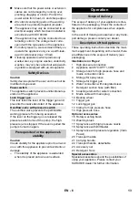 Preview for 6 page of Kärcher K 2.300 User Manual