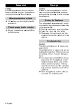 Preview for 8 page of Kärcher K 2.360 User Manual