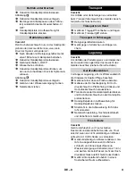 Preview for 9 page of Kärcher K 2.400 Manual