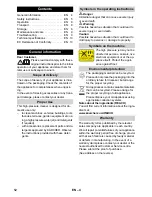 Preview for 12 page of Kärcher K 2.400 Manual
