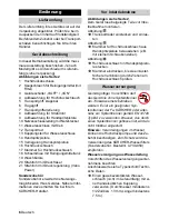 Preview for 6 page of Kärcher K 2-75 Manual
