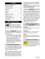 Preview for 11 page of Kärcher K 2-75 Manual