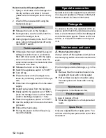 Preview for 12 page of Kärcher K 2.93 Operating Instructions Manual
