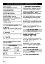 Preview for 2 page of Kärcher K 2.97 M Instructions Manual