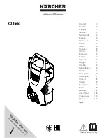 Preview for 1 page of Kärcher K 2 BASIC Operating Instructions Manual