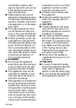 Preview for 4 page of Kärcher K 2 Basic Operating Instructions Manual