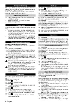 Preview for 8 page of Kärcher K 2 Basic Operating Instructions Manual