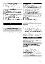 Preview for 9 page of Kärcher K 2 Basic Operating Instructions Manual