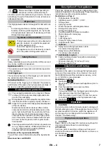 Preview for 7 page of Kärcher K 2 Basic Original Operating Instructions