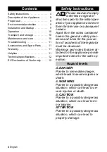 Preview for 4 page of Kärcher K 2 Compact Operating Instructions Manual