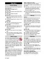 Preview for 8 page of Kärcher K 2 Premium Operating Instructions Manual