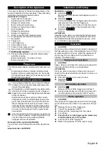 Preview for 9 page of Kärcher K 2 Universal Edition Operating Instructions Manual
