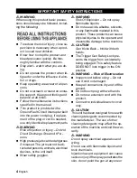 Preview for 4 page of Kärcher K 3.540 Operator'S Manual