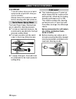 Preview for 10 page of Kärcher K 3.540 Operator'S Manual