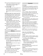 Preview for 8 page of Kärcher K 3.600 Operating Instructions Manual