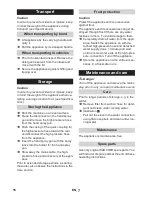 Preview for 10 page of Kärcher K 3.600 Operating Instructions Manual