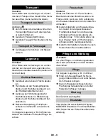 Preview for 9 page of Kärcher K 3.800 eco!ogic Manual