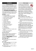Preview for 11 page of Kärcher K 3.95 M Instructions Manual