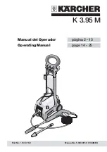 Preview for 1 page of Kärcher K 3.95 M Operating Manual