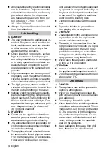 Preview for 14 page of Kärcher K 4 Compact User Manual