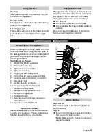 Preview for 5 page of Kärcher K 4 Operating Instructions Manual